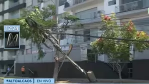 Veh&iacute;culo se encuentra en la comisar&iacute;a de San Isidro (Foto: Captura Canal N)