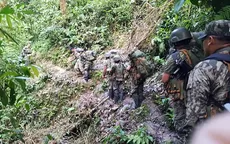 Amazonas: agentes de la PNP y FF.AA. realizaron operativo contra minería ilegal - Noticias de mineria-ilegal