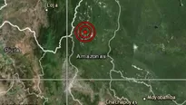 Sismo en Amazonas. Foto: IGP