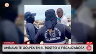 Ambulante golpea a fiscalizadora en la playa Agua Dulce