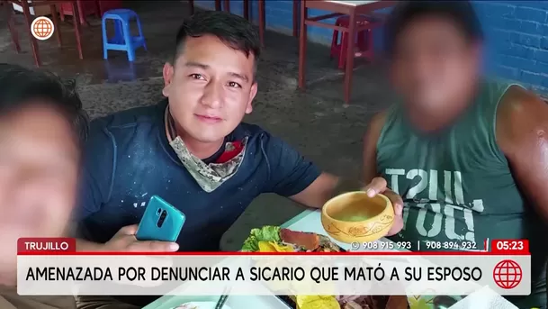 Amenazan a viuda de emprendedor asesinado en Trujillo. Foto: América Noticias