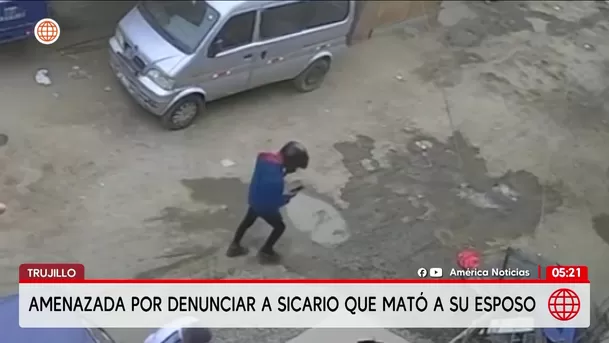 Amenazan a viuda de emprendedor asesinado en Trujillo. Foto: América Noticias