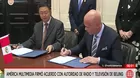 América Multimedia firmó acuerdo con autoridad de radio y televisión de Beijing