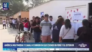 Más de 30 reporteros, tecnología de vanguardia y transmisión ininterrumpida marcaron la jornada electoral del 12 de abril. / Video: Canal N