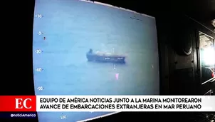 América Noticias junto a la Marina sobrevolaron las 200 millas