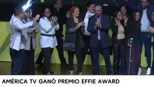 América Televisión se llevó premios en los Effie Awards Perú 2025 / América Noticias