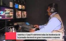 América Televisión y Canal N cubrieron incidencias de jornada electoral  - Noticias de capitan-america