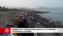 América TV y Canal N se suman a la campaña "Ayúdanos a ayudar" para damnificados tras derrame de petróleo