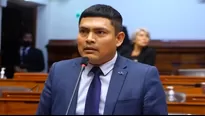 Américo Gonza se pronunció sobre la situación del presidente del Congreso. / Video: Canal N