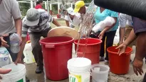 Veinte distrito de Lima no tendrán agua por tres días. Foto: El Comercio