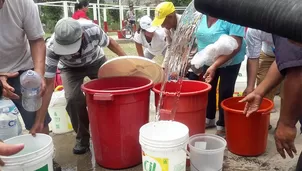 Veinte distrito de Lima no tendrán agua por tres días. Foto: El Comercio