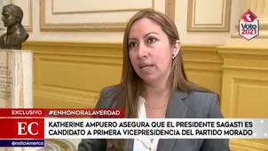 Sagasti nunca fue candidato a la primera vicepresidencia por el Partido Morado