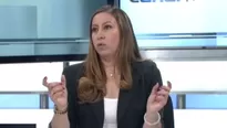 Katherine Ampuero, exprocuradora ad hoc del caso Odebrecht. Foto: Captura de TV