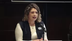 Ana Peña descarta renunciar al cargo para postular en 2026. Foto: Andina. Video: Canal N