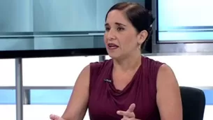 Silvana Castagnola, analista de Telefónica. Foto: Captura de TV