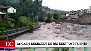 Las fuertes precipitaciones han dejado 20 viviendas inhabitables. (Foto y video: América Noticias)