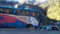 Accidente vehicular deja tres muertos. Foto: América Noticias