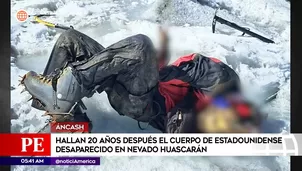 Cuerpo de estadounidense fue encontrado 20 años después en Áncash. Foto y video: América Noticias