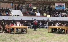 Áncash: Instalan mesa de diálogo entre Antamina y ciudadanos de Aquia tras paro - Noticias de ancash
