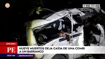 Accidente de tránsito en Áncash. Foto y video: América Noticias