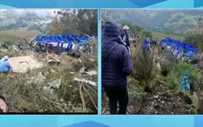Áncash: Reportan 20 fallecidos tras accidente de bus en Pomabamba - Noticias de ancash