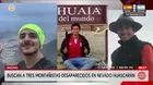 Áncash: Rescatistas buscan a tres montañistas en nevado Huascarán