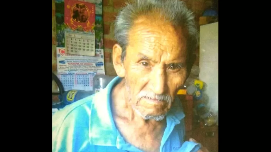 Anciano desaparecido es buscado por su familia. Foto: PNP