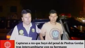 Captura en Ancón. América Noticias