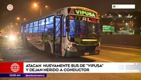 Nuevo ataque a bus de transporte público en Ancón. Foto y video: América Noticias