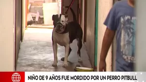 Los médicos colocaron doce puntos en el rostro del menor