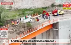 Andahuaylas, una ciudad que insiste con el paro como medida de lucha contra el gobierno - Noticias de paro
