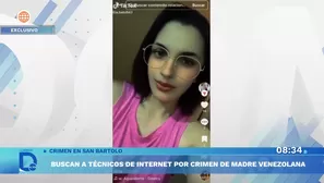 Andreina salió a buscar esperanza y halló tragedia. Foto y video: América TV