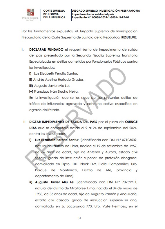 Andrés Hurtado: Ordenan impedimento de salida para 'Chibolín'