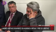 Andrés Hurtado pide cese de prisión preventiva y alega arraigo laboral