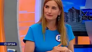 Anel Townsend, candidata a la vicepresidencia por Alianza Para el Progreso (APP), defendió a su líder César Acuña.