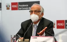 Aníbal Torres: "El Congreso desvirtuó proyecto sobre eliminación del IGV" - Noticias de igv
