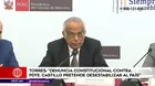 Aníbal Torres: Denuncia constitucional contra Pedro Castillo pretende desestabilizar al país