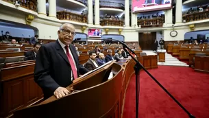 Aníbal Torres. Foto: Congreso / Video: Canal N