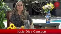 Josie Diez Canseco preparó un baño de florecimiento. 