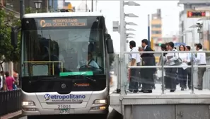 El Metropolitano ofrece servicio especial por fiestas de fin de año. Foto: El Comercio