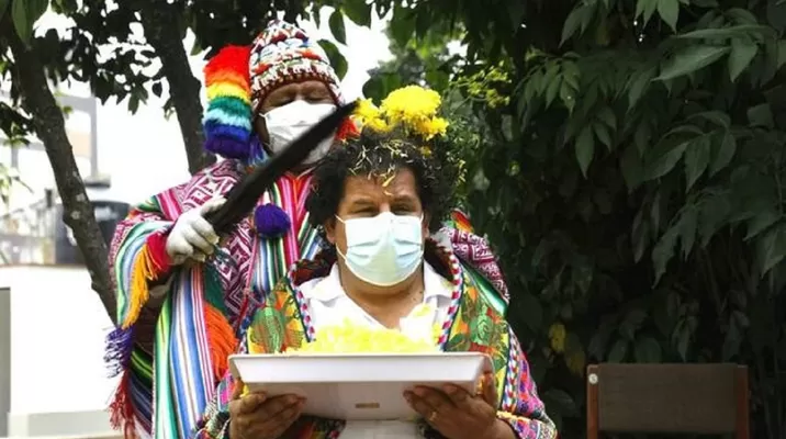 Rituales por Año Nuevo. Foto referencial: Minsa Rituales por Año Nuevo. Foto referencial: Minsa