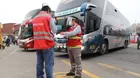 Año Nuevo: Sutran supervisa terminales y vías nacionales con más de 1000 inspectores