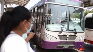 Corredor Morado no funcionará a partir de este 4 de marzo / Foto: Andina