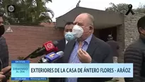 Ántero Flores Aráoz, presidente del Consejo de Ministros.