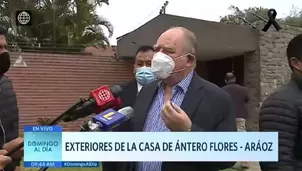 Ántero Flores Aráoz, presidente del Consejo de Ministros.