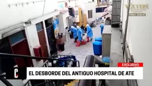 Antiguo hospital de Ate. Foto: América Noticias