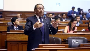 Justiniano Apaza. América Noticias / Foto: Congreso