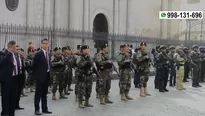 La región policial de Arequipa aporta mil efectivos, y otros trescientos provienen de diferentes unidades de apoyo. / Video: América Noticias