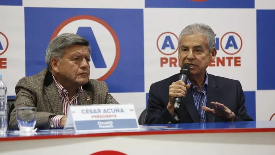 César Villanueva pidió tratar temas electorales / Andina