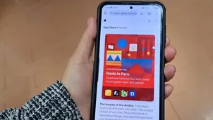 Apple recomienda juegos móviles y aplicaciones hechas en el Perú. Foto: Andina